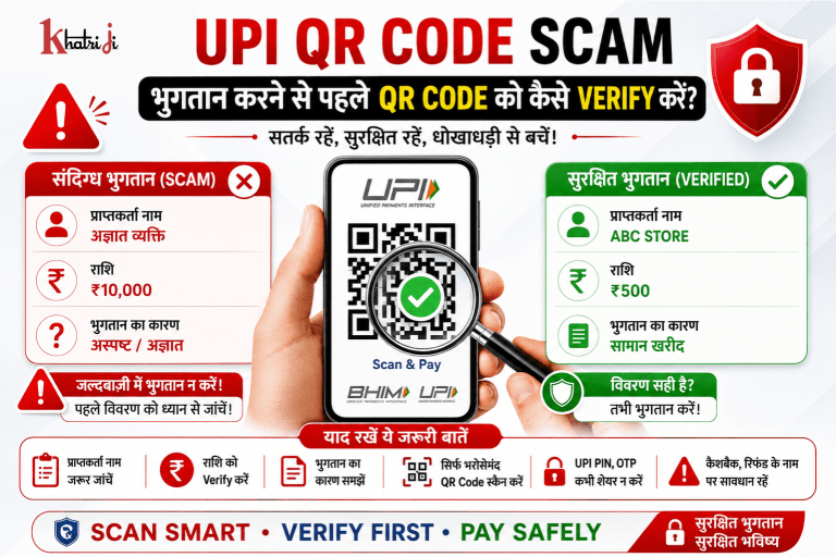 UPI QR Code Scam से बचने के तरीके जानें