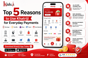 Top 5 reasons to use the Khatriji app for secure everyday digital payments.