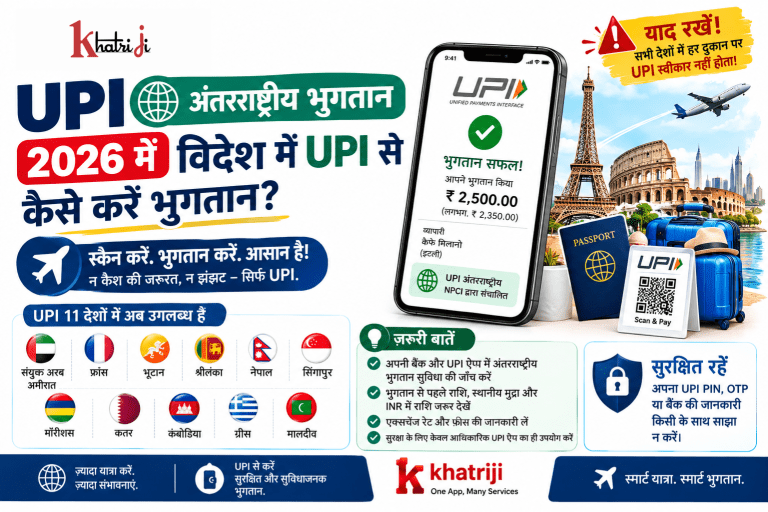2026 में विदेश में UPI से भुगतान कैसे करें
