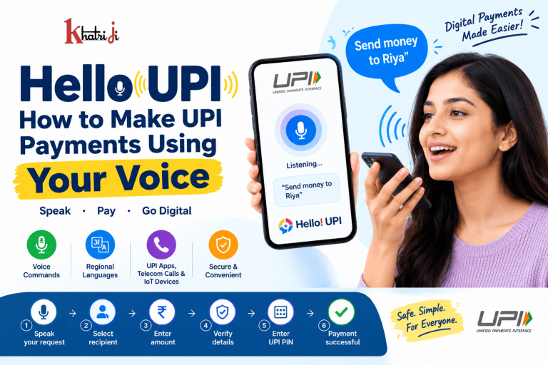 Hello UPI voice payment guide – make UPI payments using voice
