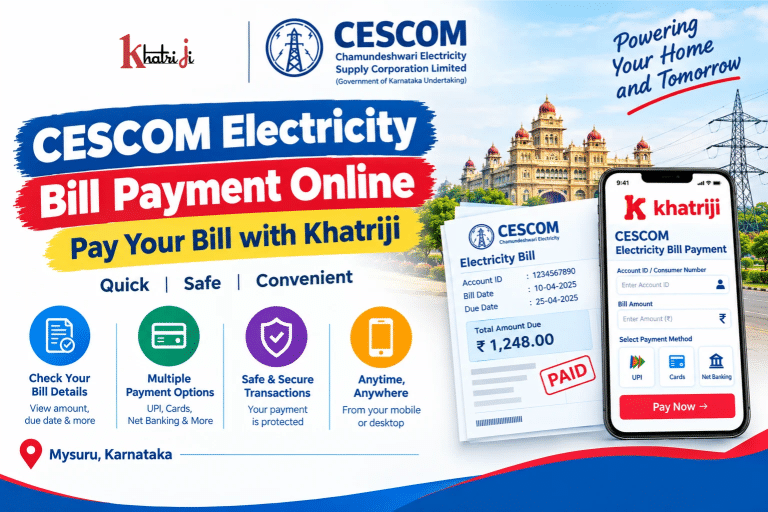 CESCOM electricity bill payment online through Khatriji