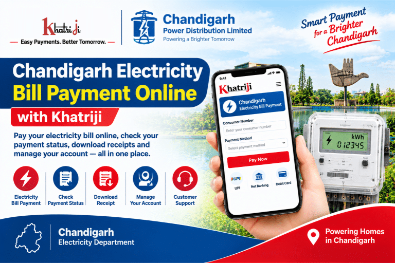 Chandigarh electricity bill payment online with Khatriji
